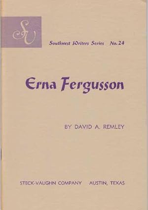 Seller image for ERNA FERGUSSON for sale by High-Lonesome Books