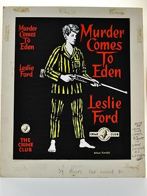 Murder Comes to Eden ( Original Dustwrapper Artwork )