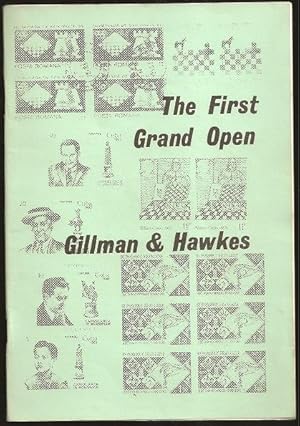 Bild des Verkufers fr The First Grand Open Correspondence Chess Tournament zum Verkauf von The Book Collector, Inc. ABAA, ILAB