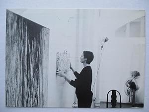 Seller image for Moira Dryer Jay Gorney Modern Art 1993 Exhibition invite postcard for sale by ANARTIST