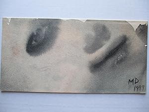 Seller image for Marlene Dumas Paintings and Drawings MUHKA 1999 Exhibition invite postcard for sale by ANARTIST