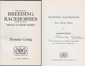 Seller image for Breeding Racehorses From Cluster Mares SIGNED for sale by HORSE BOOKS PLUS LLC