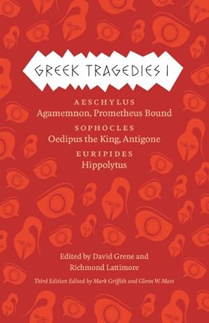 Seller image for Greek Tragedies : Agamemnon, Prometheus Bound / Oedipus the King, Antigone / Hippolytus for sale by GreatBookPrices