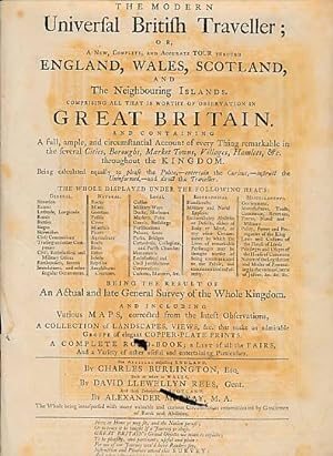 Seller image for The Modern Universal British Traveller; or, a New, Complete, and Accurate Tour through England, Wales, Scotland and the Neighbouring Islands. Comprising All that is Worthy of Observation in Great Britain. . for sale by Barter Books Ltd