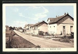 Carte postale Orgeres-en-Beauce, Quartier neuf