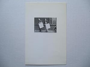 Immagine del venditore per Franz West David Zwirner 1996 Exhibition invite postcard venduto da ANARTIST