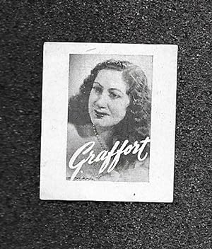 Rosarito Graffort. Artista de Variedades, años 50