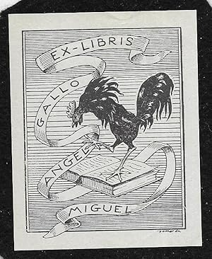 Ex-Libris . Miguel Angel Gallo.