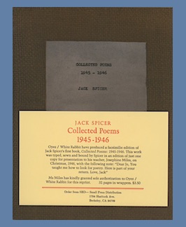 Bild des Verkufers fr Collected Poems 1945 - 1946. zum Verkauf von Jeff Maser, Bookseller - ABAA