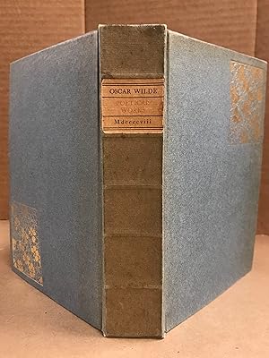 Imagen del vendedor de The Poetical Works of Oscar Wilde Including Poems in Prose with Notes Bibliographical Introduction Index and Facsimiles of Title-Pages a la venta por Old New York Book Shop, ABAA