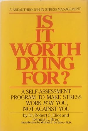 Seller image for Is It Worth Dying For? for sale by Jay's Basement Books