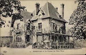 Ansichtskarte / Postkarte Bougival Yvelines, Le Chateau des Deux Rives