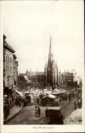 Seller image for Ansichtskarte / Postkarte Birmingham West Midlands England, Bull Ring for sale by akpool GmbH