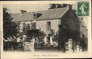 Seller image for Ansichtskarte / Postkarte Tilly Sur Seulles Calvados, Maison de M. Travers for sale by akpool GmbH