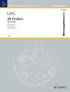 Bild des Verkufers fr 48 Etüden. Bd.2 : Klarinette. zum Verkauf von AHA-BUCH GmbH