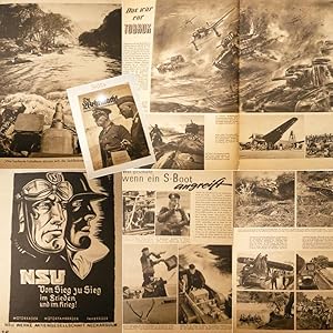 Seller image for Die Wehrmacht. Nr. 11 vom 21. Mai 1941 / 5. Jahrgang * D e u t s c h e s A f r i k a - K o r p s / G e n e r a l l e u t n a n t E r w i n R o m m e l for sale by Galerie fr gegenstndliche Kunst