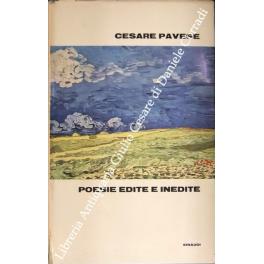 Immagine del venditore per Poesie edite e inedite. A cura di Italo Calvino venduto da Libreria Antiquaria Giulio Cesare di Daniele Corradi