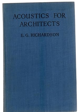 Acoustics for Architects