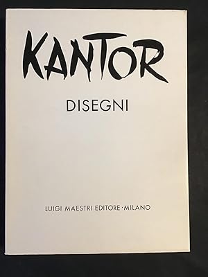Seller image for KANTOR. DISEGNI for sale by Il Mondo Nuovo