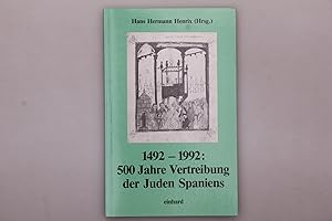 500 JAHRE VERTREIBUNG DER JUDEN SPANIENS. 1492 -1992.