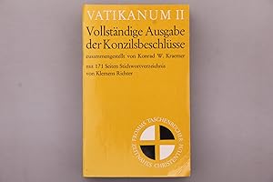Bild des Verkufers fr VATIKANUM II. VOLLSTNDIGE AUSGABE DER KONZILBESCHLSSE. zum Verkauf von INFINIBU KG