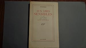 Aux Âmes Sensibles Lettres Choisies et Présentées Par E.Boudot-Lamotte