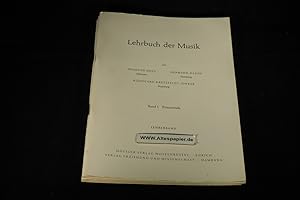 Image du vendeur pour Lehrbuch der Musik. Band I: Primarstufe. Lehrerband. mis en vente par Versandantiquariat Ingo Lutter
