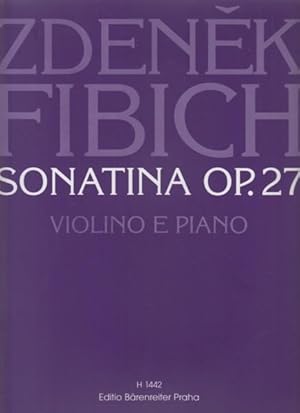 Seller image for Sonatina Op.27 for Violin and Piano for sale by Hancock & Monks Music