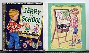 Bild des Verkufers fr Jerry At School With Puzzle zum Verkauf von Jans Collectibles: Vintage Books