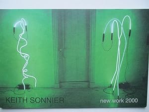 Imagen del vendedor de Keith Sonnier New Work Marlborough Chelsea 2000 Exhibition invite postcard a la venta por ANARTIST