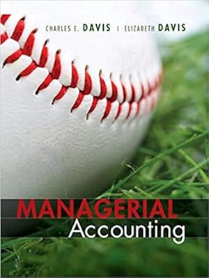 Seller image for Managerial Accounting, 1e for sale by READINGON LLC