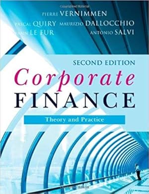 Image du vendeur pour Corporate Finance: Theory and Practice, 2e mis en vente par READINGON LLC