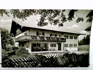 Evangelisches Erholungsheim " Haus Oberleibenberg " / Lechbruck im Allgäu. Alte AK s/w. gel. 1958...