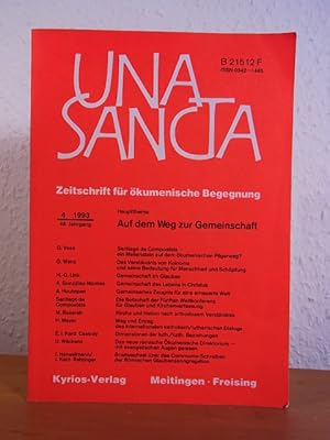 Seller image for Una sancta. Zeitschrift fr kumenische Begegnung. Heft 4, November 1993. Titel: Auf dem Weg zur Gemeinschaft for sale by Antiquariat Weber