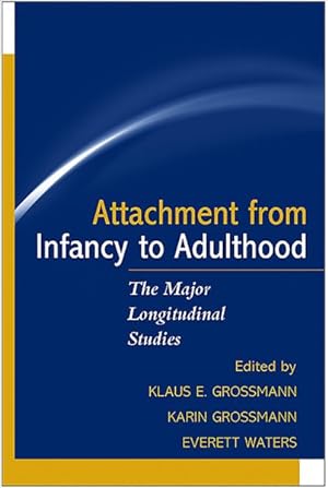 Image du vendeur pour Attachment from Infancy to Adulthood : The Major Longitudinal Studies mis en vente par GreatBookPricesUK