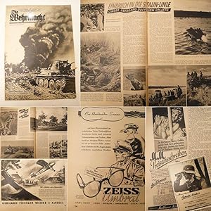 Bild des Verkufers fr Die Wehrmacht. Nr. 16 vom 30. Juli 1941 / 5. Jahrgang * O s t f r o n t zum Verkauf von Galerie fr gegenstndliche Kunst