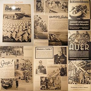 Seller image for Die Wehrmacht. Nr. 22 vom 23. Oktober 1940/4. Jahrgang * d e u t s c h e L u f t a n g r i f fe / B o m b e n k r i e g gegen E n g l a n d for sale by Galerie fr gegenstndliche Kunst