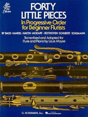 Seller image for Forty (40) Little Pieces: For Flute & Piano for sale by AHA-BUCH GmbH