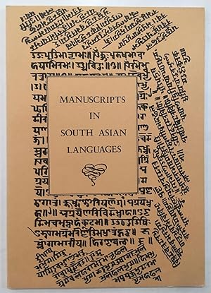 A handlist of the manuscripts in South Asian languages in the Library [of the School of Oriental ...