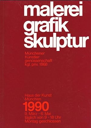 Bild des Verkufers fr Katalog zur Kunstausstellung 1990: malerei, grafik, skulptur zum Verkauf von Versandantiquariat Karin Dykes