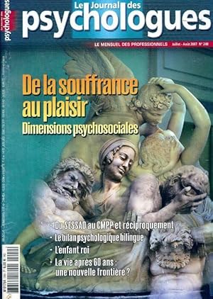 Le journal des psychologues n?249 - Collectif