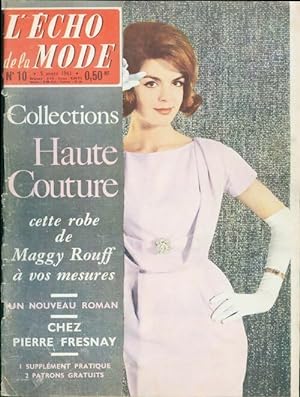L'écho de la mode 1961 n°10 - Collectif