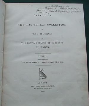 Catalogue of the Hunterian collection in the Museum of the Royal College of Surgeons in London [ ...