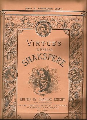 Bild des Verkufers fr Virtue's Imperial SHAKSPERE (Shakespeare) Part 11 zum Verkauf von Peter White Books