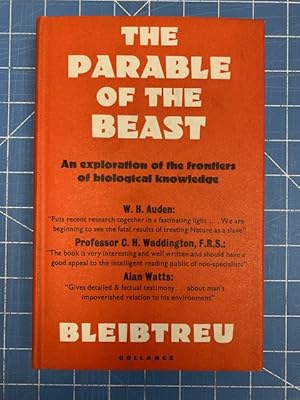 Seller image for THE PARABLE OF THE BEAST. for sale by Burwood Books