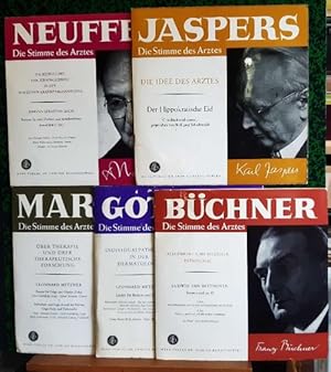5 LP (Langspielplatten) aus der Reihe: Die Stimme des Arztes (Karl Jaspers (Der Hippokratische Ei...