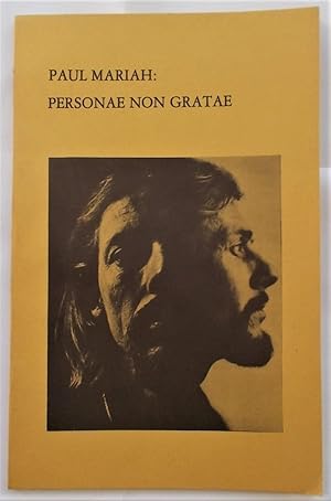 Seller image for Personae Non Gratae for sale by Bloomsbury Books