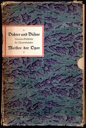 Dichter und Bühne, Meister der Oper. Literatur-Geschichte für Theaterbesucher. 15 Hefte im Schuber.