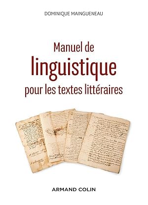 manuel de linguistique pour les textes littéraires (2e édition)