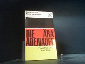 Bild des Verkäufers für Die Ära Adenauer. Einsichten und Ausblicke. zum Verkauf von Gabis Bücherlager